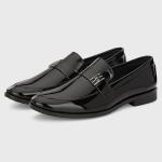 Centrino Slip-On Men's Formal Shoe | Stylish with Soft Cushioned Insole | Trendy Non Lace-Up Design | Perfect for Formal Wear (9705)