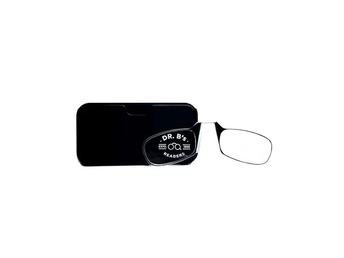 DR. B's® READERS Nose Pinch Reading Glasses (Square)