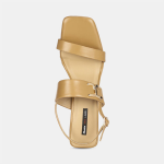 Bata Red Label Beige Heel Sandals for Women