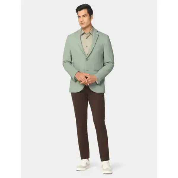 BLACKBERRYS-TechPro Formal Mint Stripe Blazer - Kuma