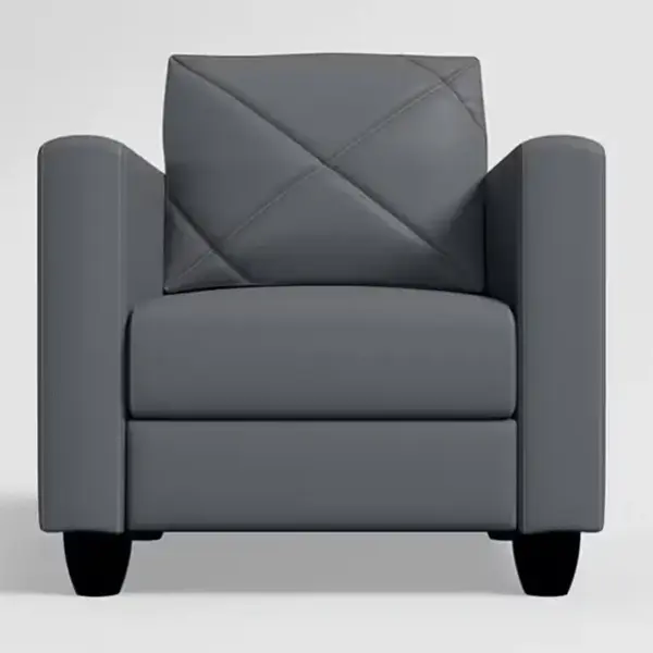 Godrej-Quad 6-Seater Leatherette Sofa Set (3+2+1)