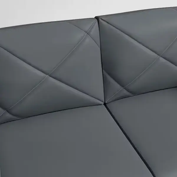 Godrej-Quad 6-Seater Leatherette Sofa Set (3+2+1)