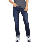 Lee-Men Blue Travis Slim Tapered Fit Mid Rise Jeans