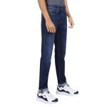 Lee-Men Blue Travis Slim Tapered Fit Mid Rise Jeans