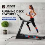 LifeFit-LF A2 Manual Incline 2.5HP-5HP Peak DC Treadmill for Home use