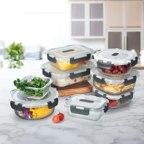 Milton-Hi Borosilicate Clip Fresh Container (Treo by Milton)