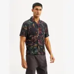 Levis-Men's Resort Collar Floral Relaxed Fit Camp Shirt