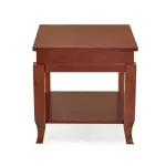 Nilkamal-Alma End Table (Mahogany)