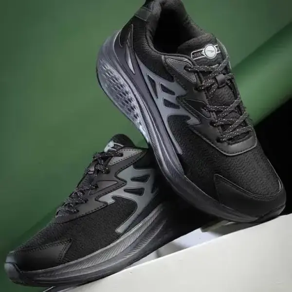 ASIAN-Men Low-Top Lace-Up Running Shoes