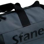 Sfane-Polyester 23cms Duffle/Shoulder/Gym Bag for Men & Women with Separate Shoe Compartment (Grey)