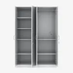 WoodenStreet-Kayden 4 Door Multi Utility Wardrobe With Lock