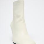 ZARA-LEATHER ANKLE BOOTS WITH TOPSTITCHING